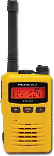 Motorola EVX-S24 (Yellow)